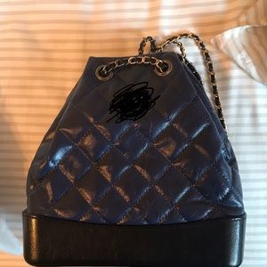 Mini quilted backpack. Never used.